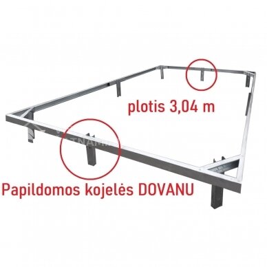 Pamatas  3,04m pločio 1