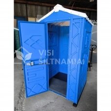 Plastinis durpinis lauko tualetas ECOStyle DuoComfort mėlynas